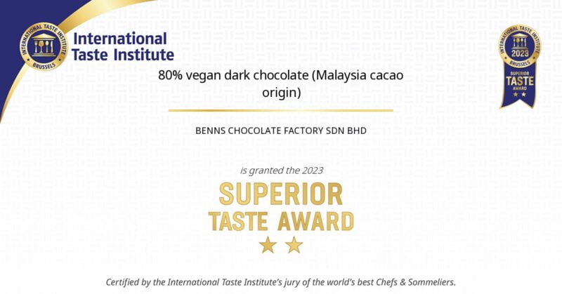 BENNS 80% Dark Chocolate (360g) - Image 4