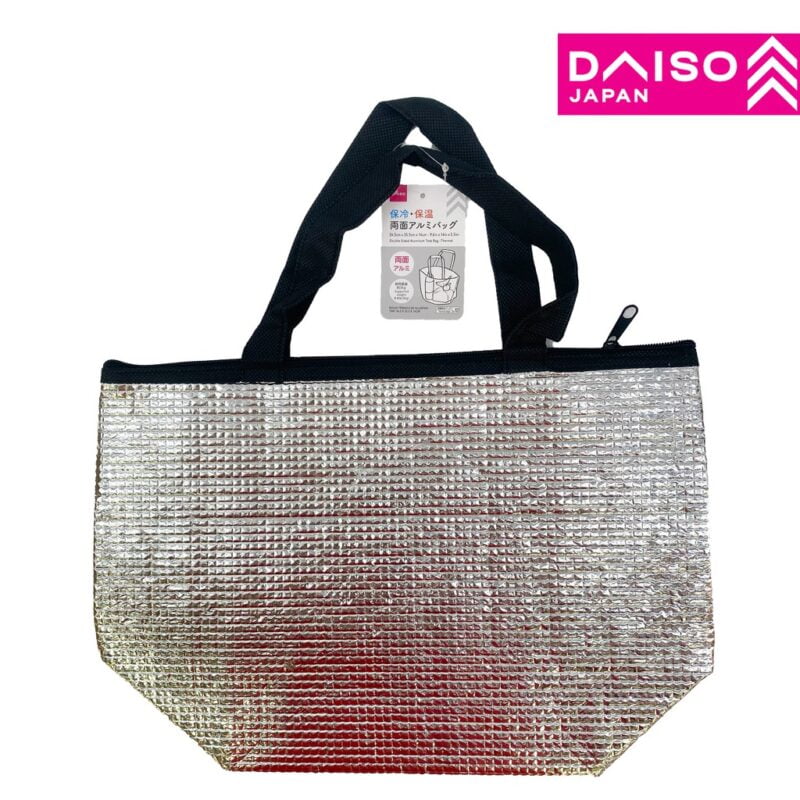 Aluminium tote grocery bag