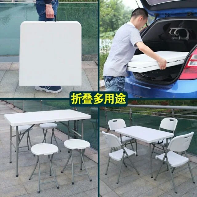 Foldable table square shaped - Image 2